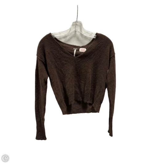 Sweater Cashmere By Free People In Brown, Size: S