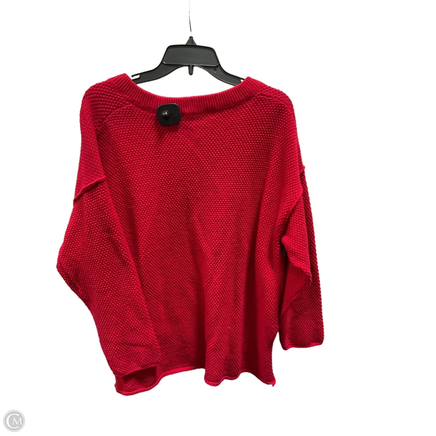 Top Long Sleeve By Free People In Red, Size: S