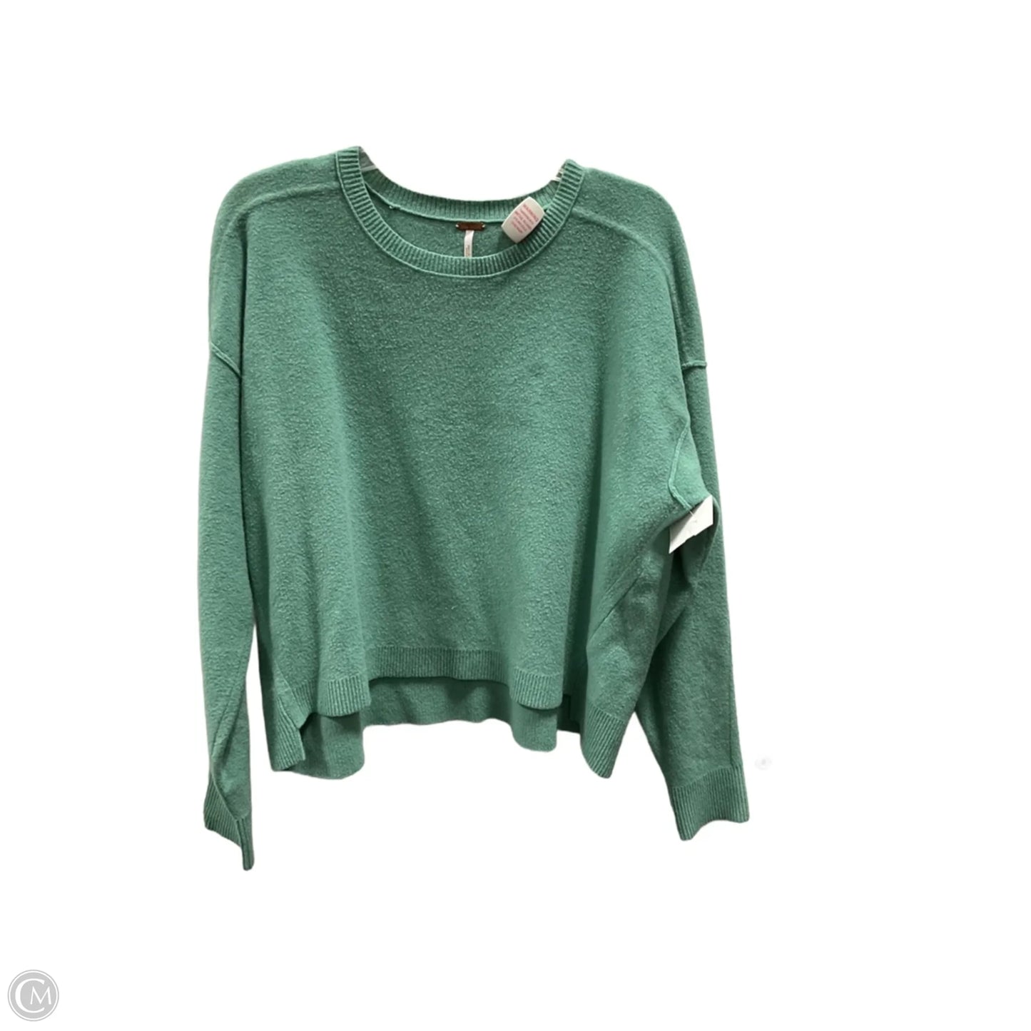 Top Long Sleeve By Free People In Green, Size: S