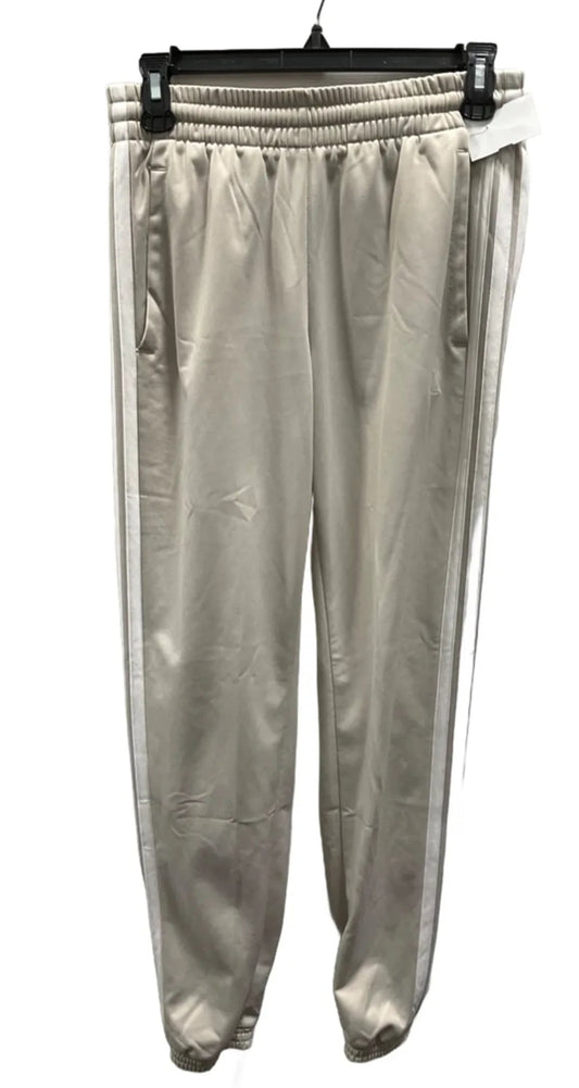 Athletic Pants By Adidas In Beige, Size: S