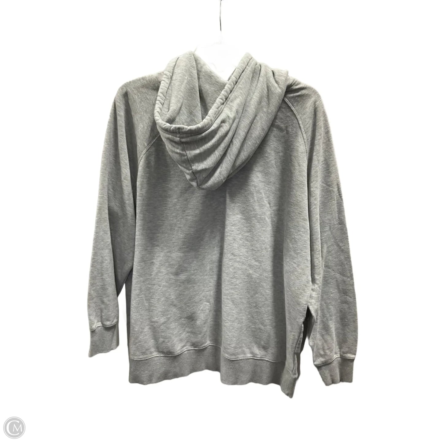 Athletic Sweatshirt Hoodie By The North Face In Grey, Size: Xxl