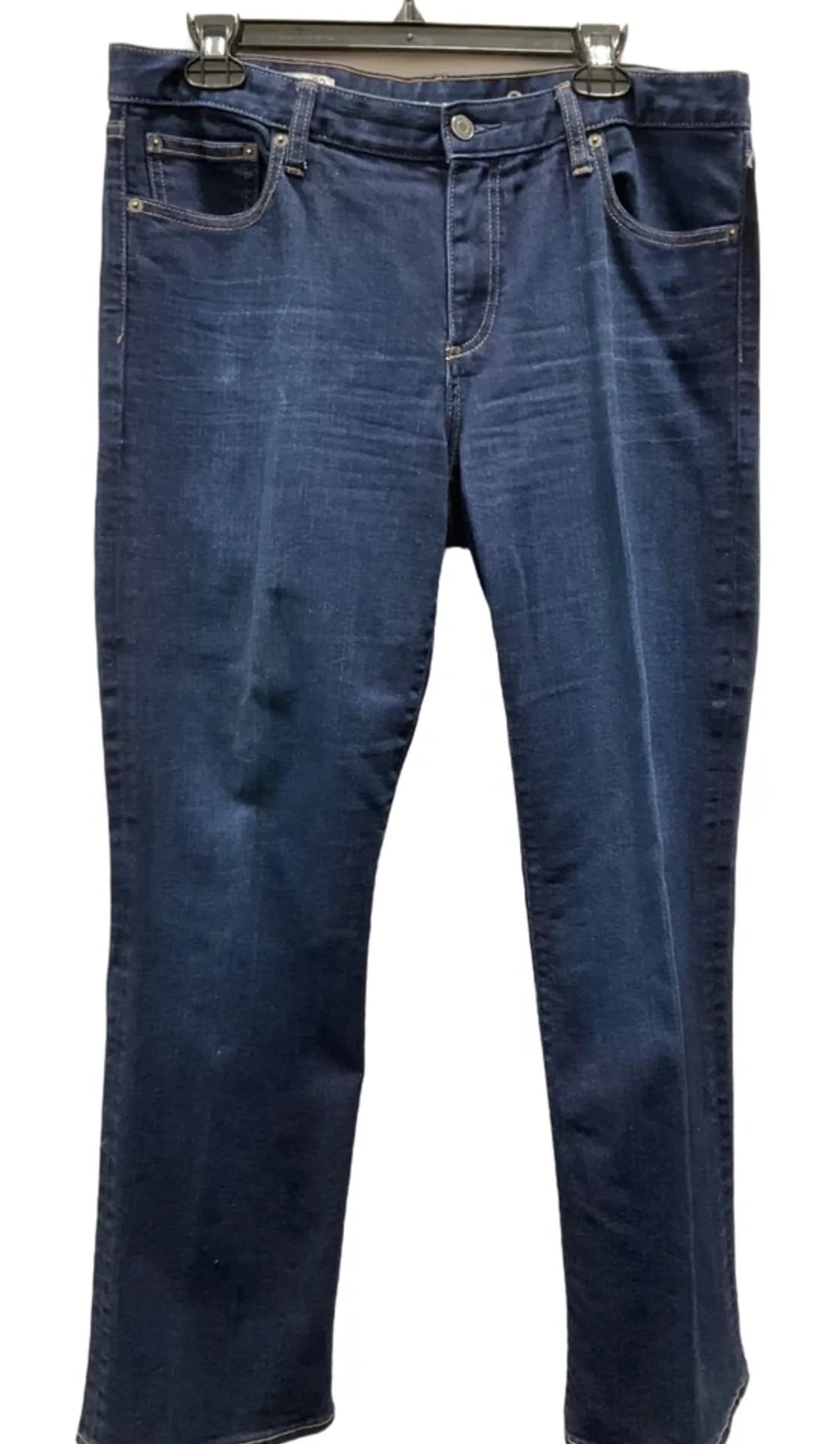 Jeans Boot Cut By Gap In Blue Denim, Size: 14