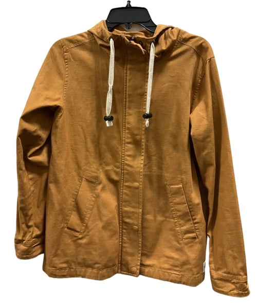 Jacket Shirt By The North Face In Tan, Size: S