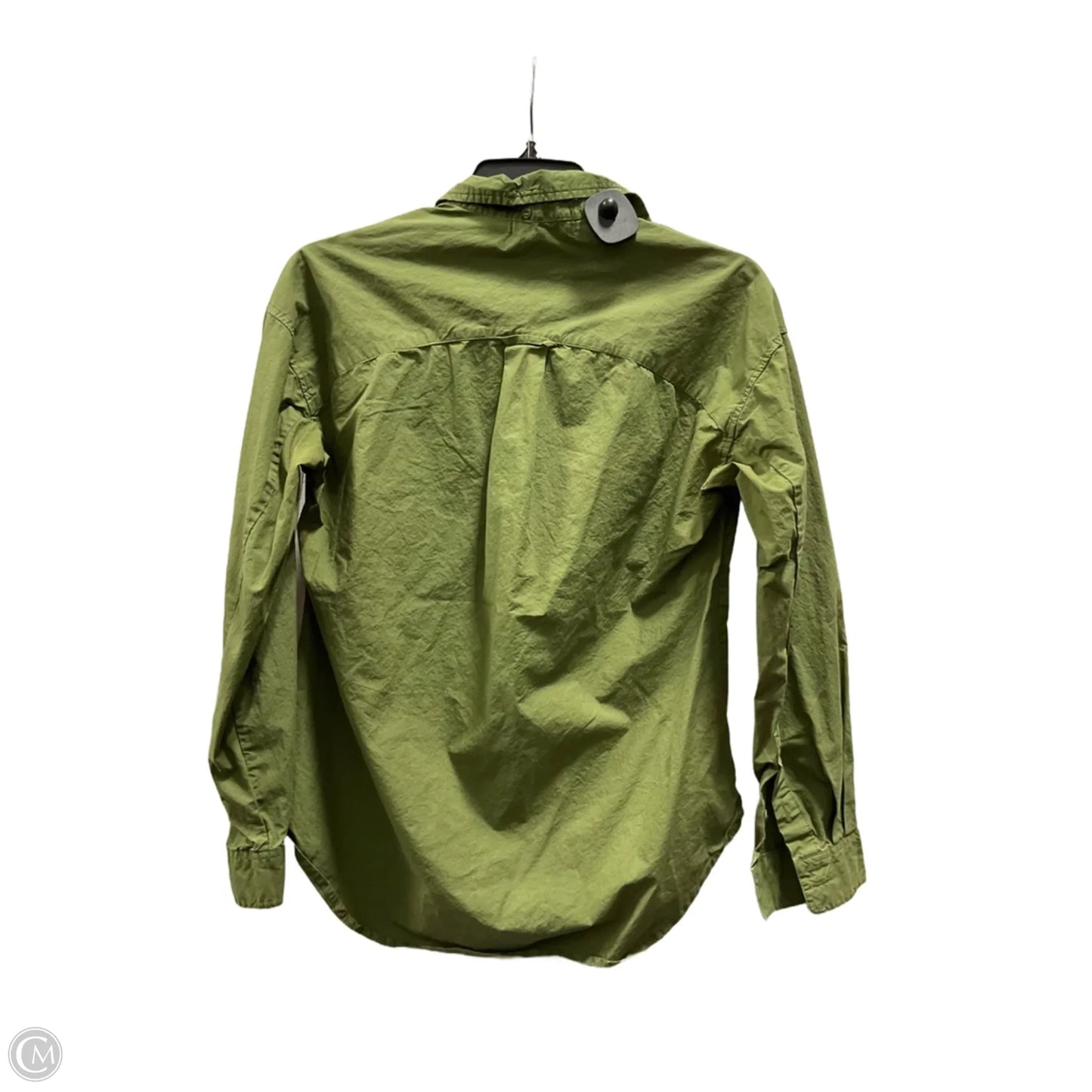Blouse Long Sleeve By Cma In Green, Size: Xs