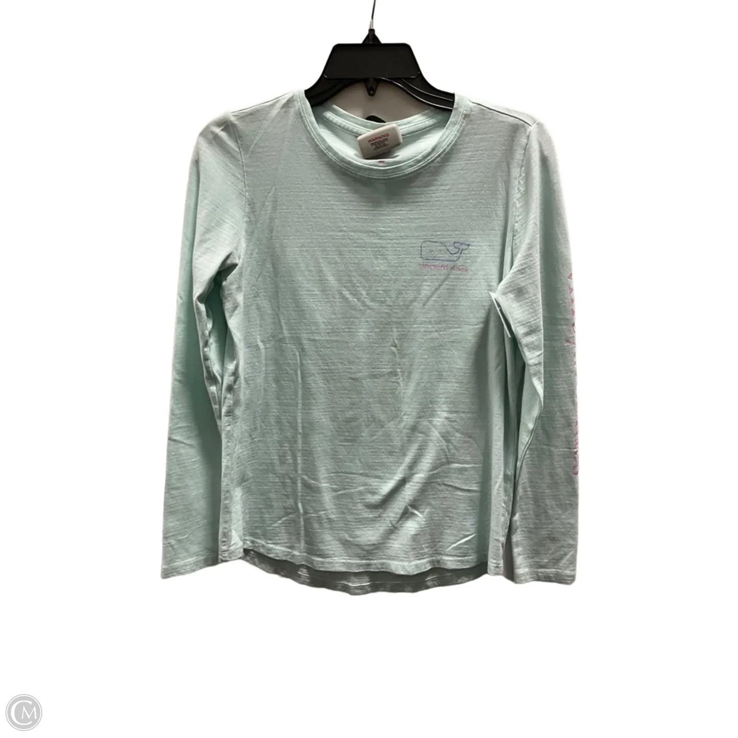 Top Long Sleeve By Vineyard Vines In Blue, Size: Xs