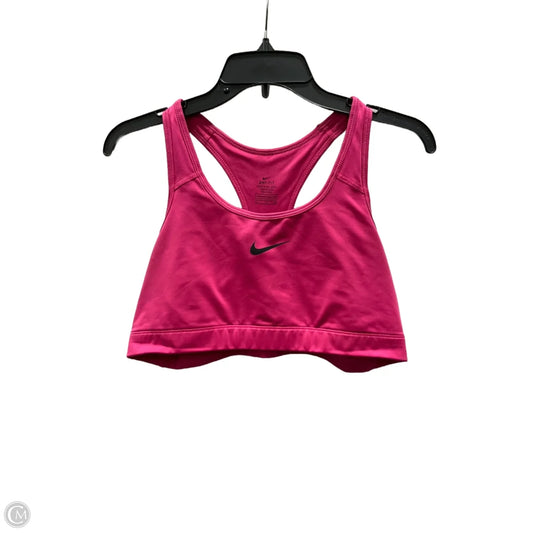 Athletic Bra By Nike Apparel In Pink, Size: Xl