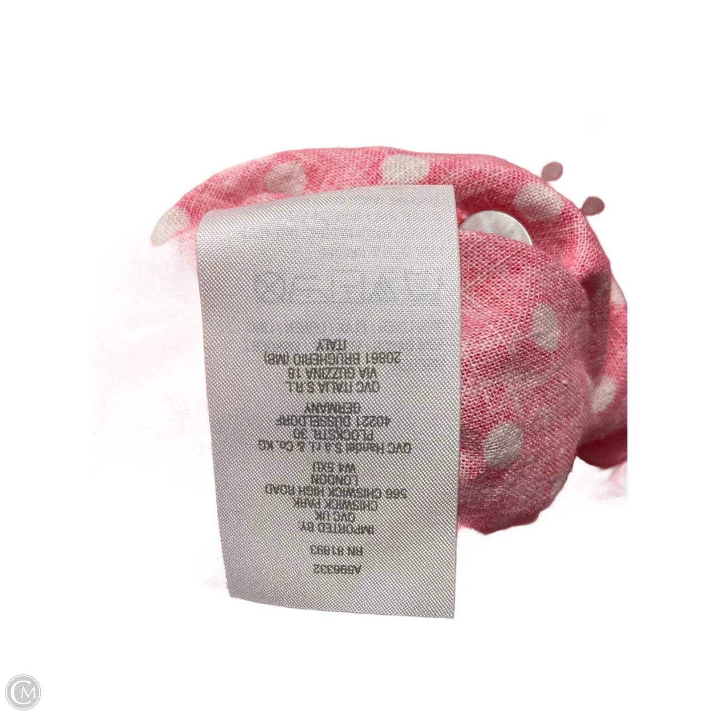 Blouse Long Sleeve By Susan Graver In Polkadot Pattern, Size: 4x