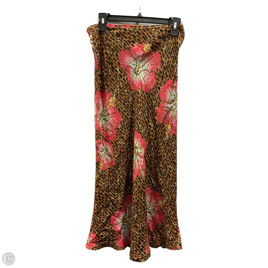 Skirt Midi By Rixo In Animal Print, Size: Xs