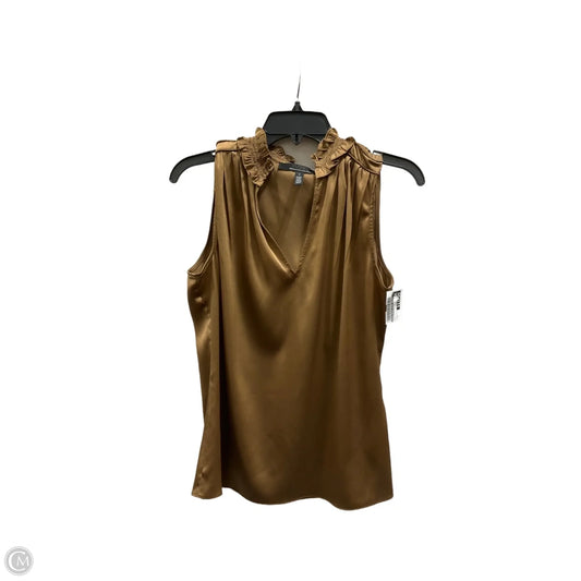 Top Sleeveless By White House Black Market In Gold, Size: S