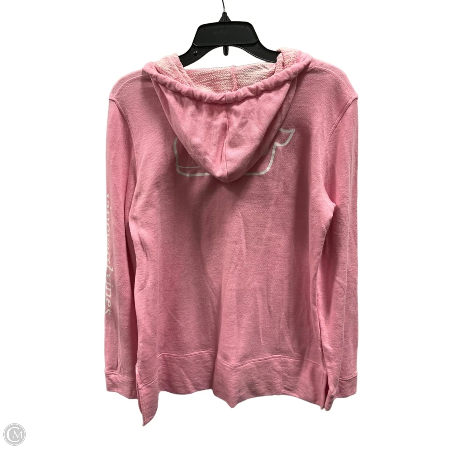Sweatshirt Hoodie By Vineyard Vines In Pink, Size: M