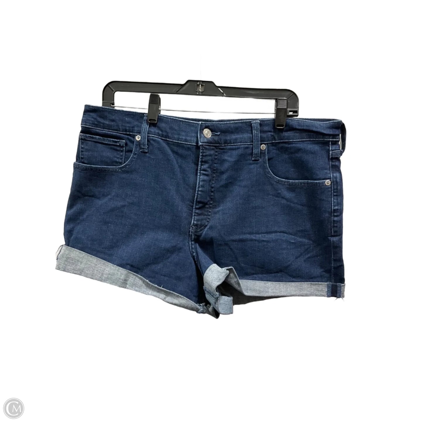Shorts By Express In Blue Denim, Size: 14