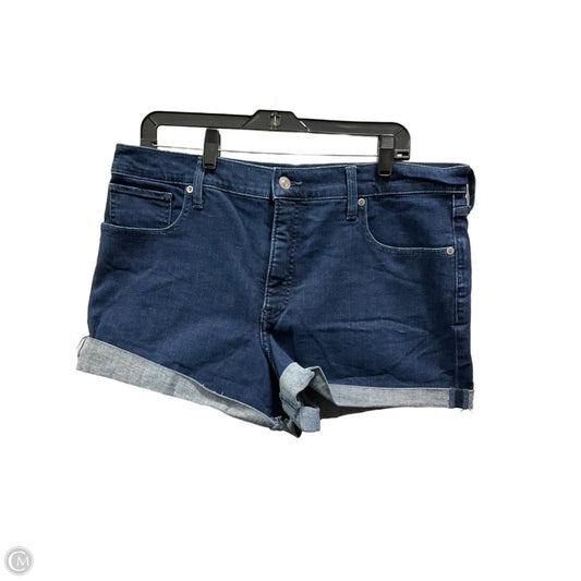 Shorts By Express In Blue Denim, Size: 14