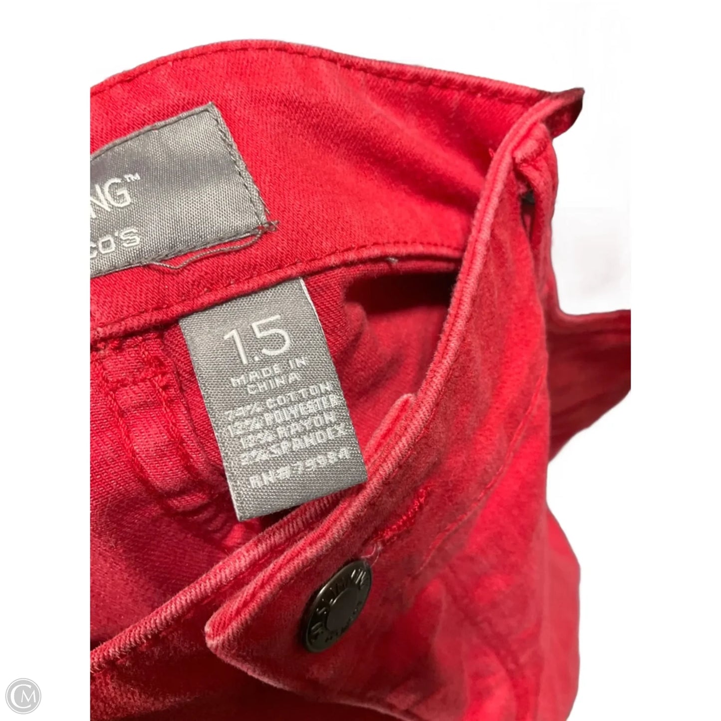 Pants Chinos & Khakis By Chicos In Red, Size: 10