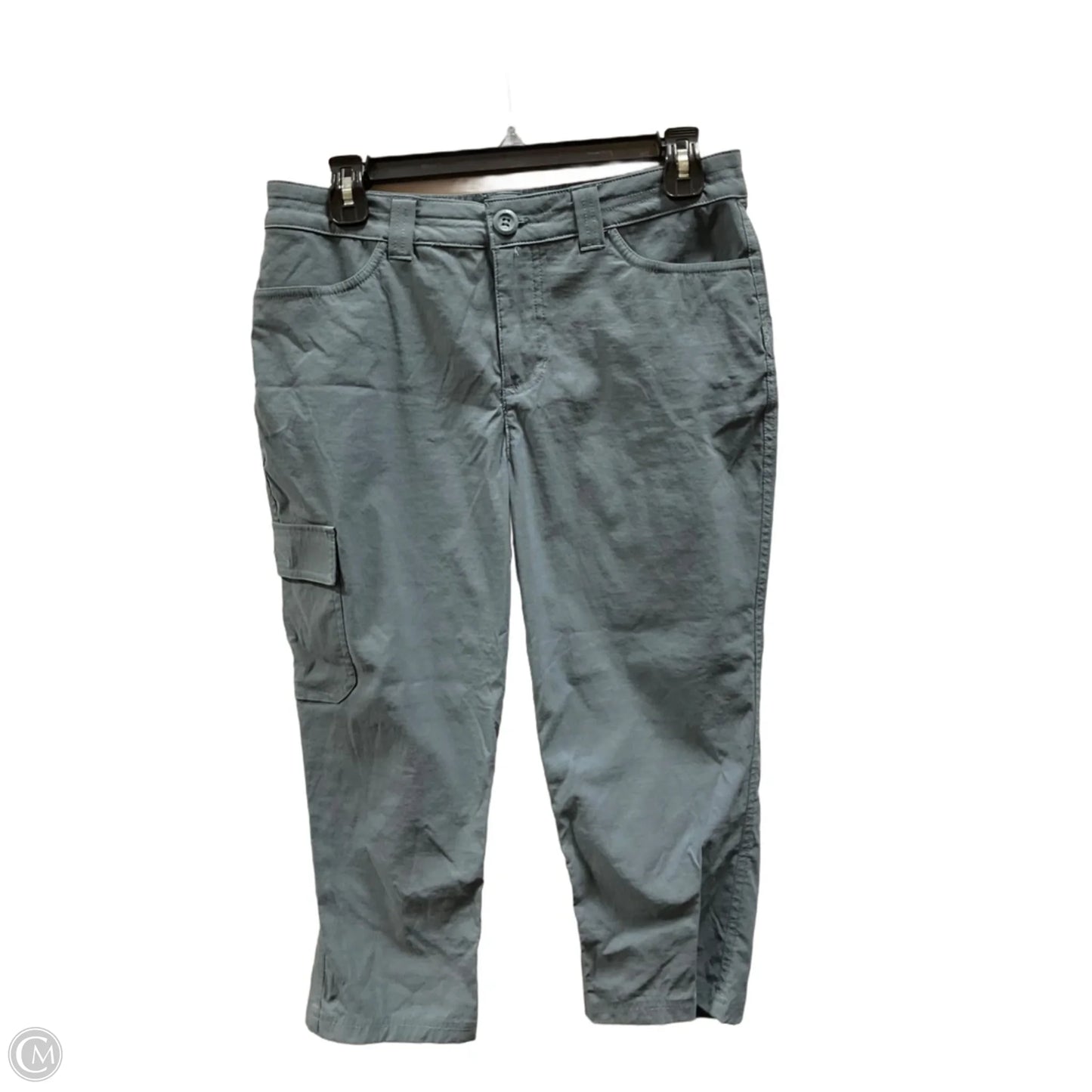 Athletic Capris By Eddie Bauer In Grey, Size: 6