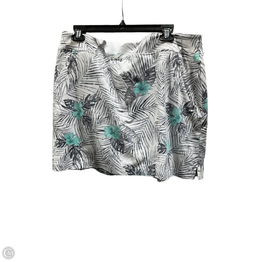 Athletic Skort By Tommy Bahama In Tropical Print, Size: 12