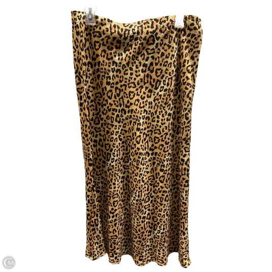 Skirt Midi By On 34th In Animal Print, Size: M