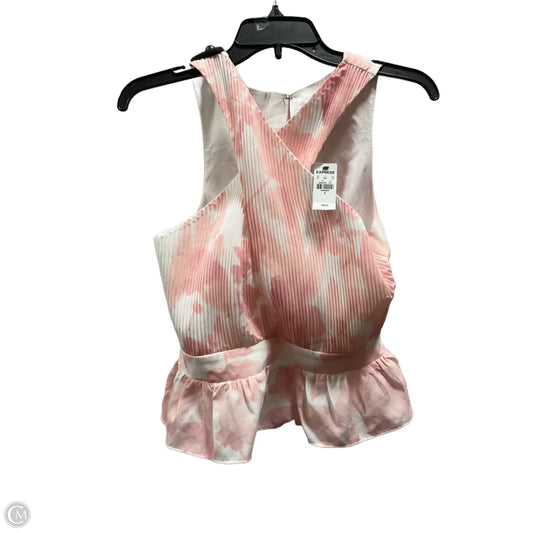 Top Sleeveless By Express In Pink, Size: S
