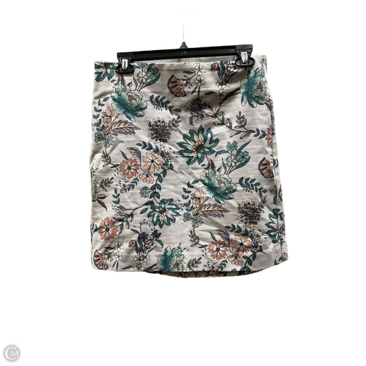 Skirt Mini & Short By Loft In Floral Print, Size: 6