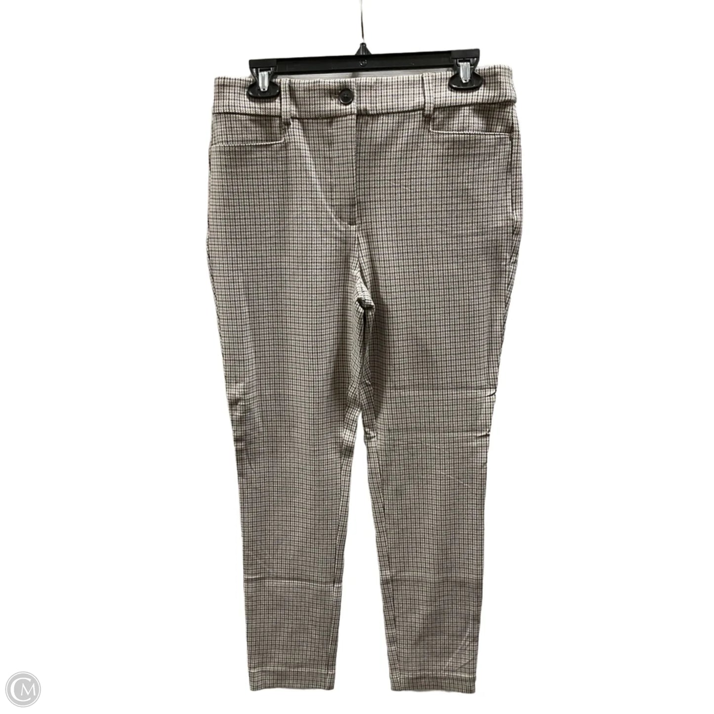 Pants Dress By Loft In Plaid Pattern, Size: 6