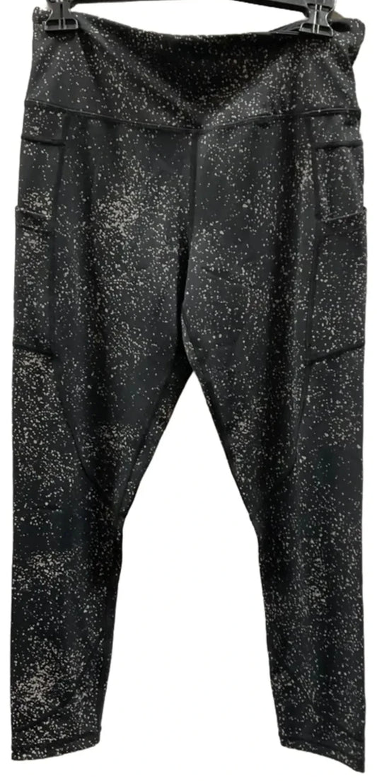 Athletic Leggings By Zyia In Grey, Size: 8