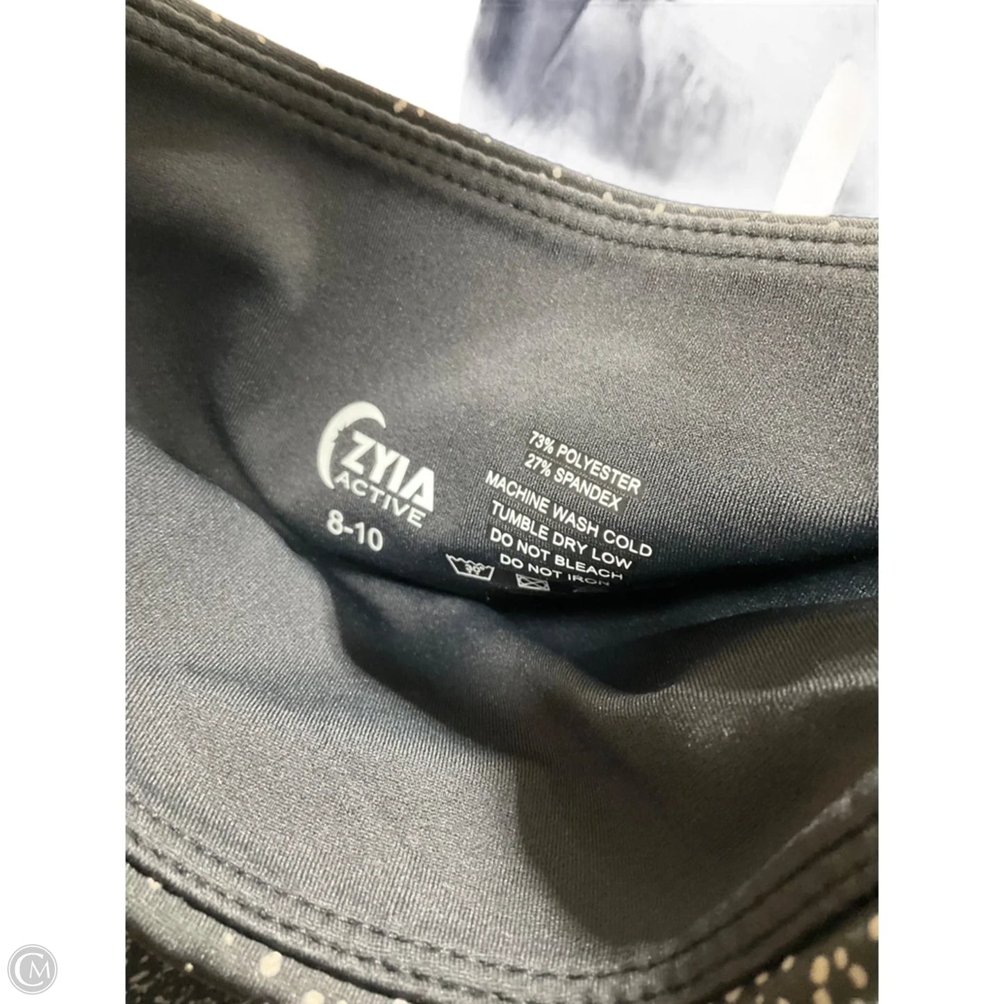 Athletic Leggings By Zyia In Grey, Size: 8