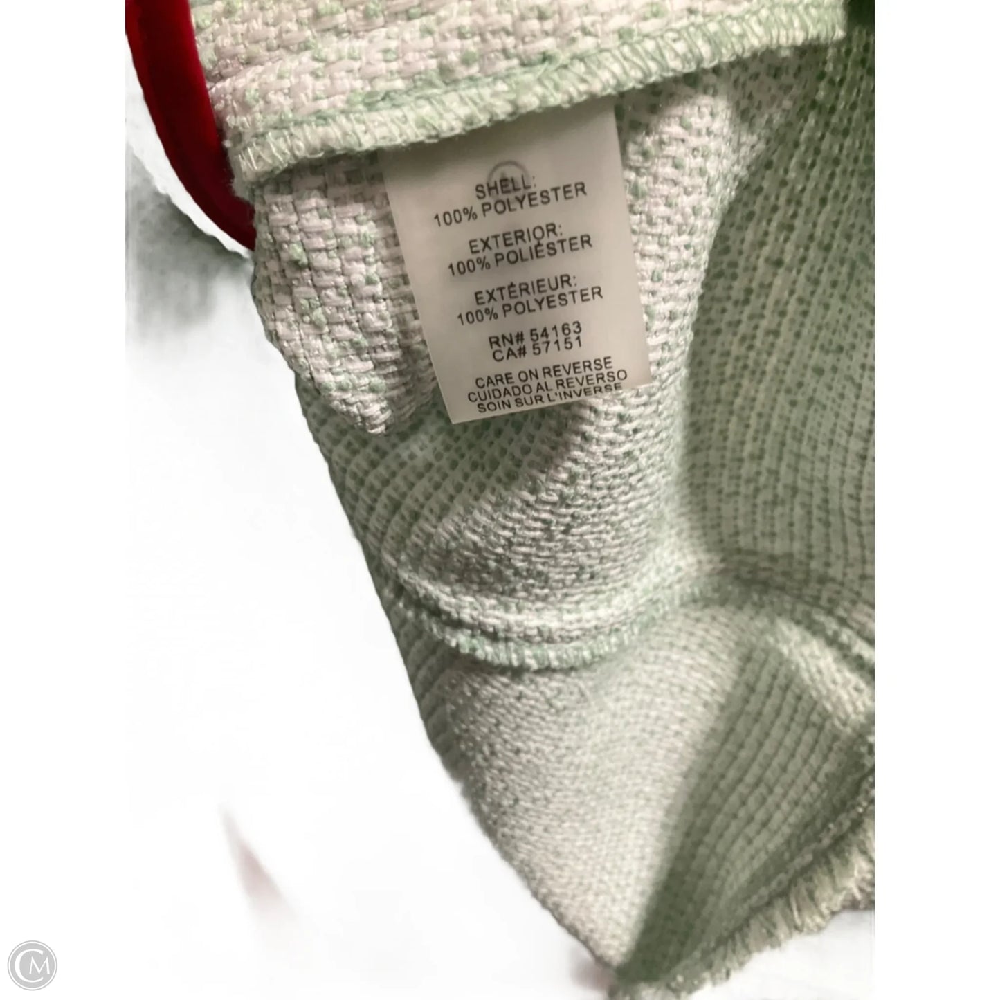 Blazer By Tommy Hilfiger In Green, Size: 8