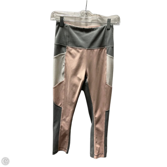 Pants Designer By Kate Spade In Grey & Pink, Size: Xs