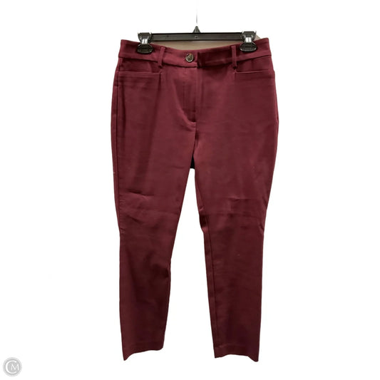 Pants Dress By Loft In Maroon, Size: 8p