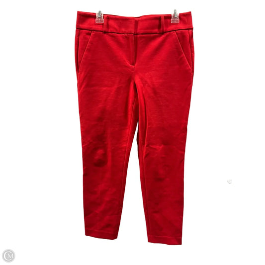 Pants Dress By Loft In Red, Size: 6
