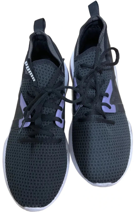Shoes Athletic By Puma In Black & Purple, Size: 9.5