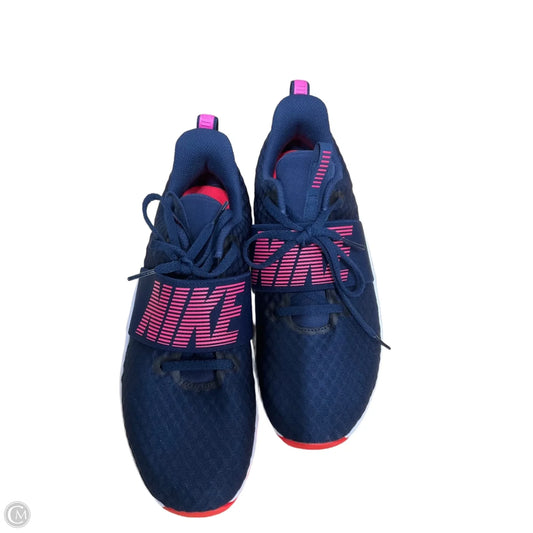 Shoes Athletic By Nike In Blue & Pink, Size: 9