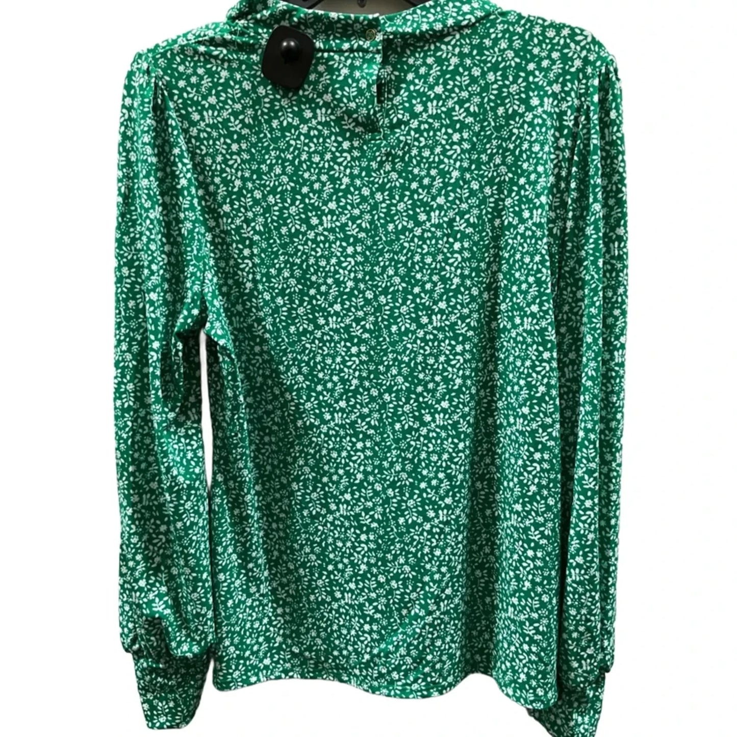 Top Long Sleeve By Adrianna Papell In Green, Size: M