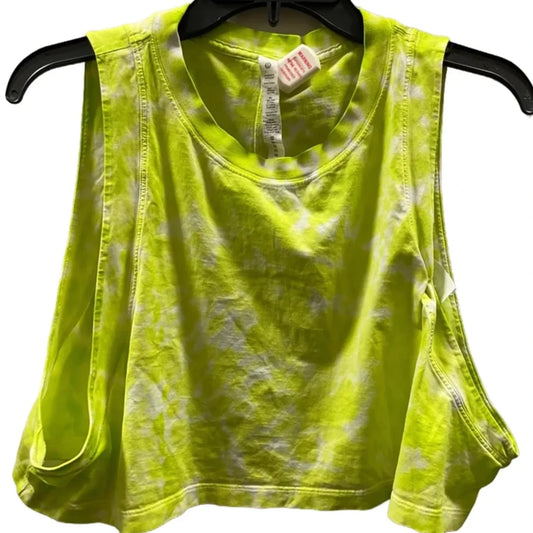 Athletic Tank Top By Lululemon In Green, Size: 12