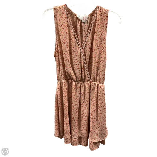 Dress Casual Short By Sienna Sky In Floral Print, Size: L