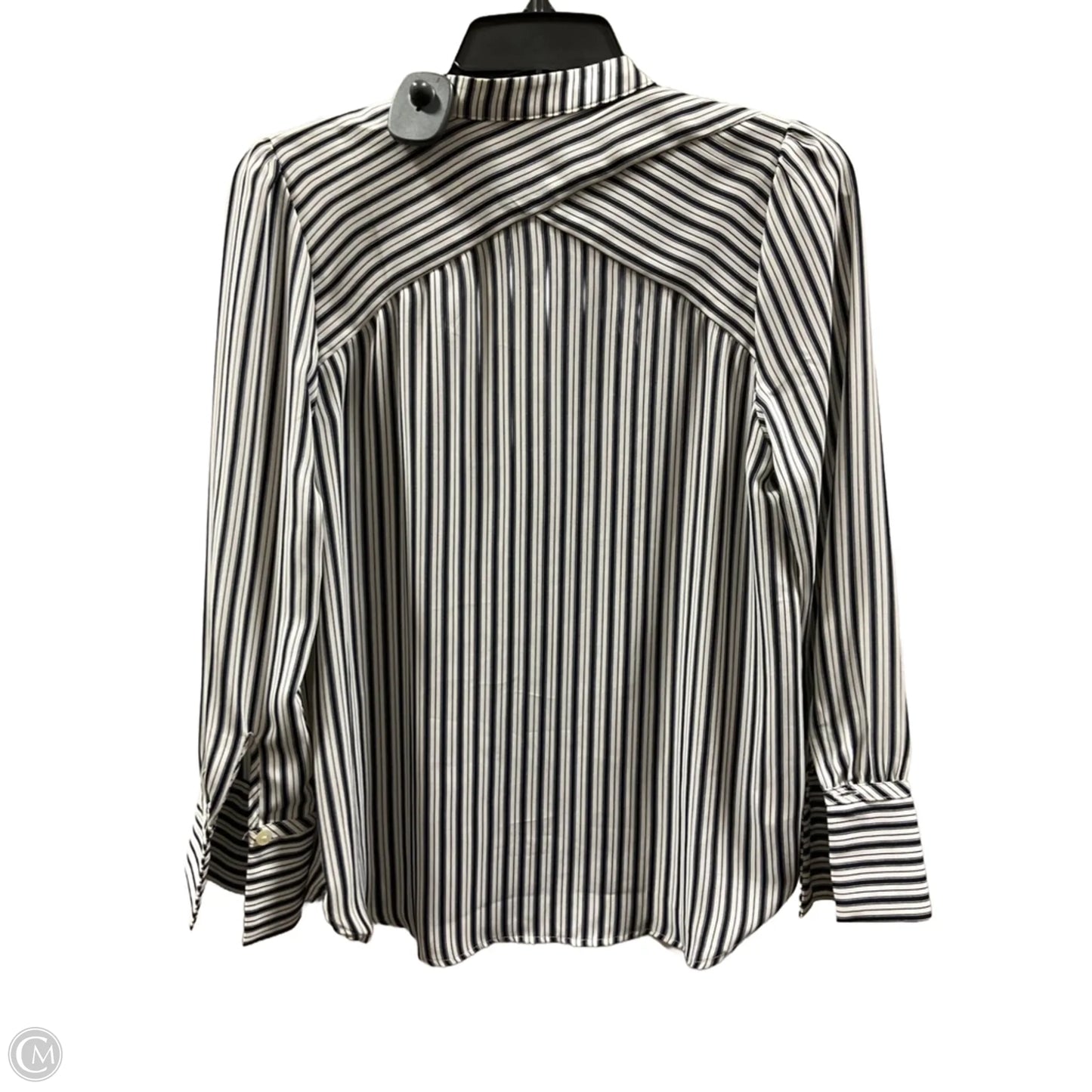 Top Long Sleeve By Loft In Striped Pattern, Size: Sp