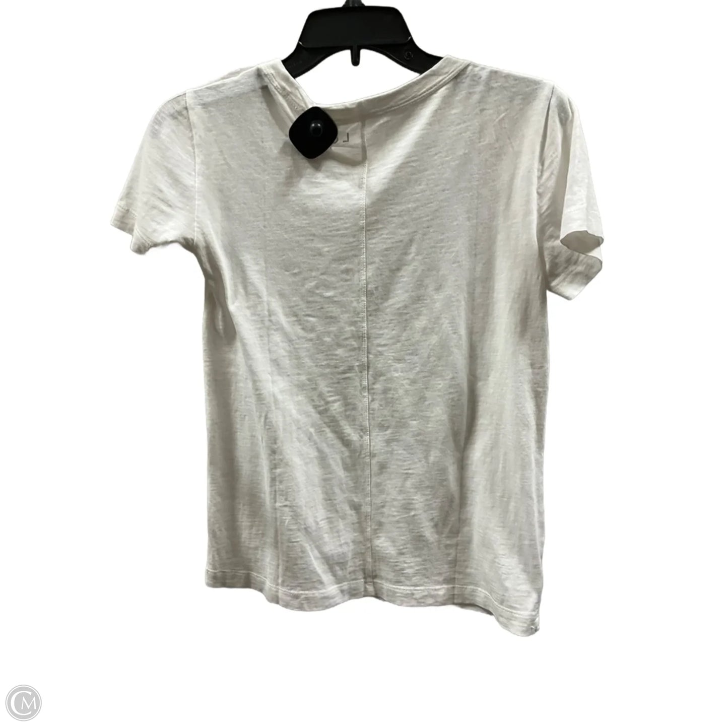 Top Short Sleeve Basic By Loft In White, Size: Xs