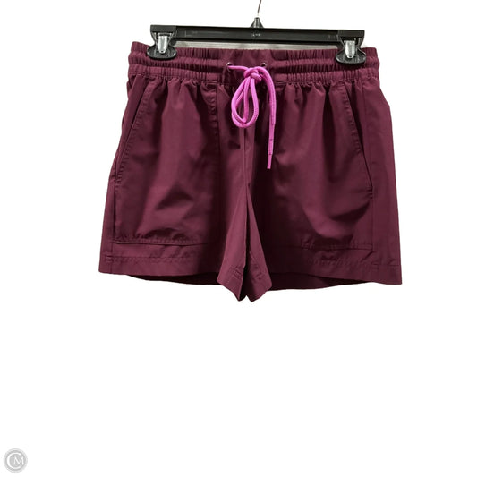 Athletic Shorts By Lou And Grey In Maroon, Size: Xs