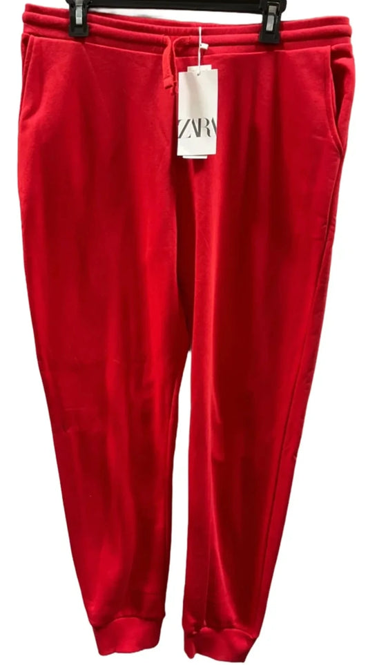 Pants Lounge By Zara In Red, Size: L