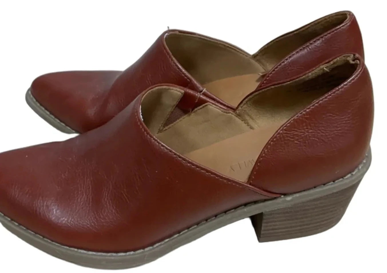 Boots Ankle Heels By Cynthia Rowley In Brown, Size: 8.5