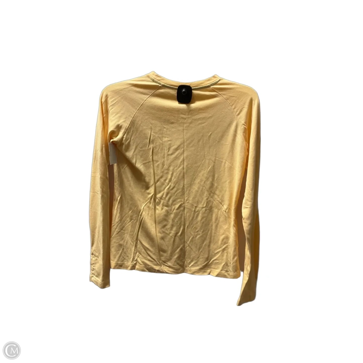Athletic Top Long Sleeve Crewneck By Cmc In Yellow, Size: Xs