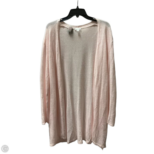 Cardigan By J. Jill In Pink, Size: Xl