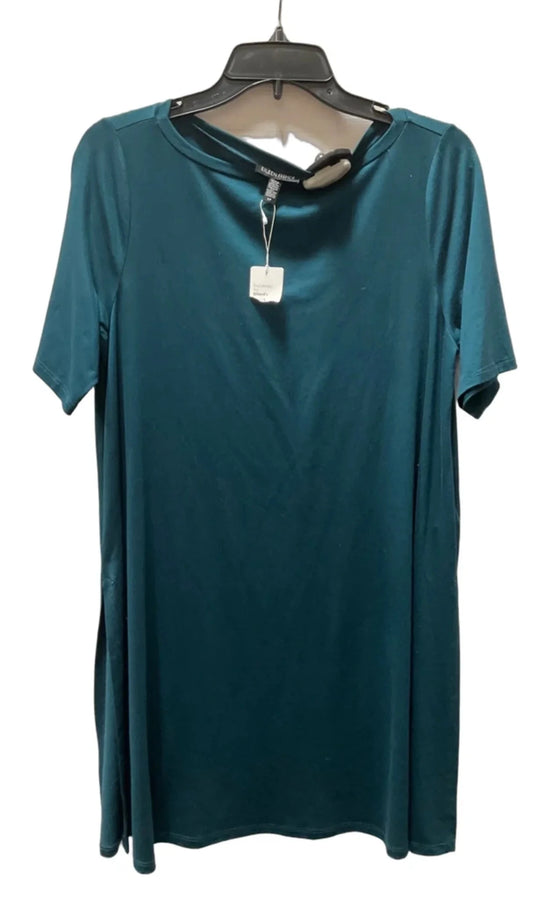 Dress Casual Short By Eileen Fisher In Teal, Size: Sp