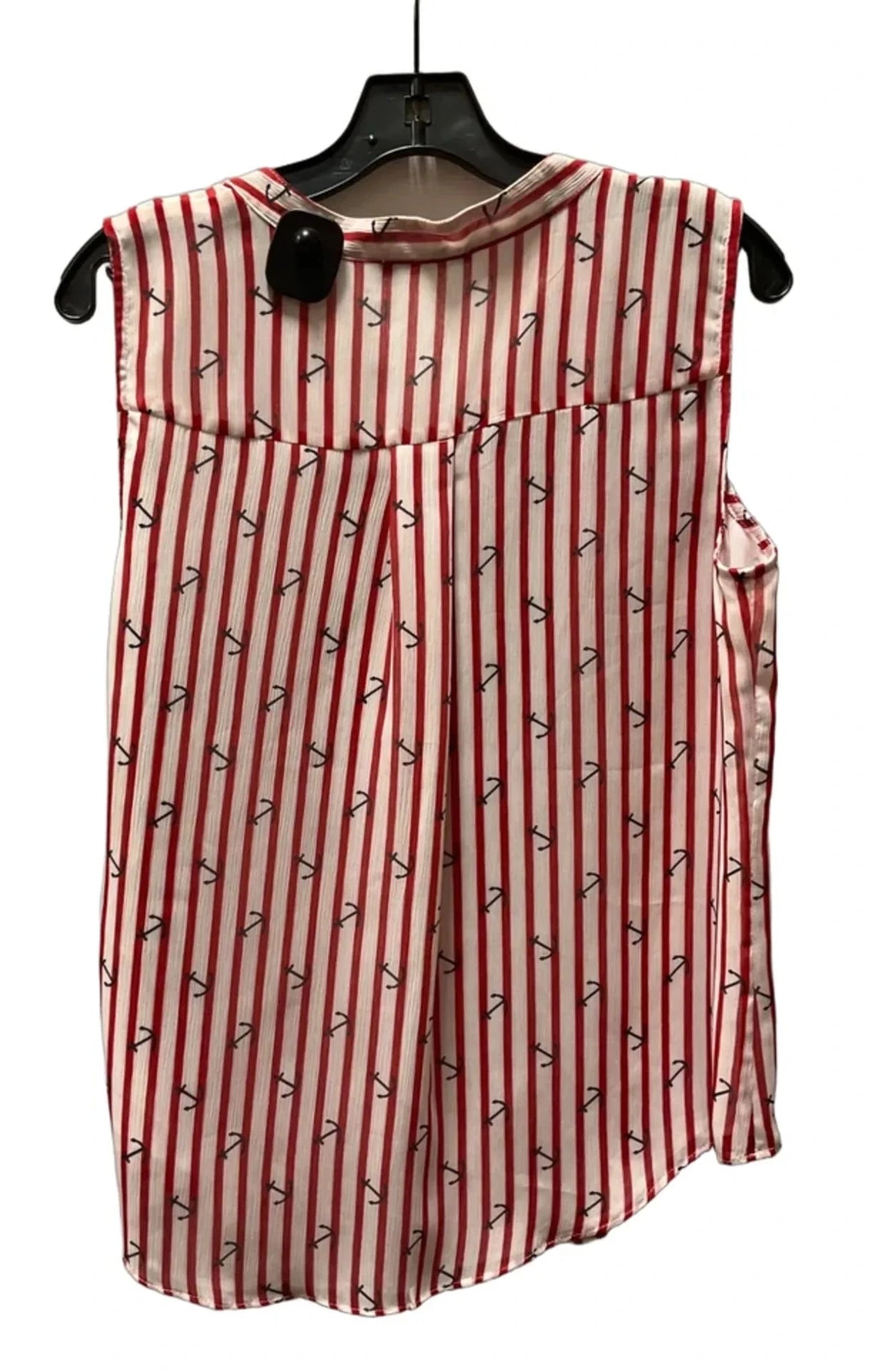 Top Sleeveless By Tommy Hilfiger In Striped Pattern, Size: L