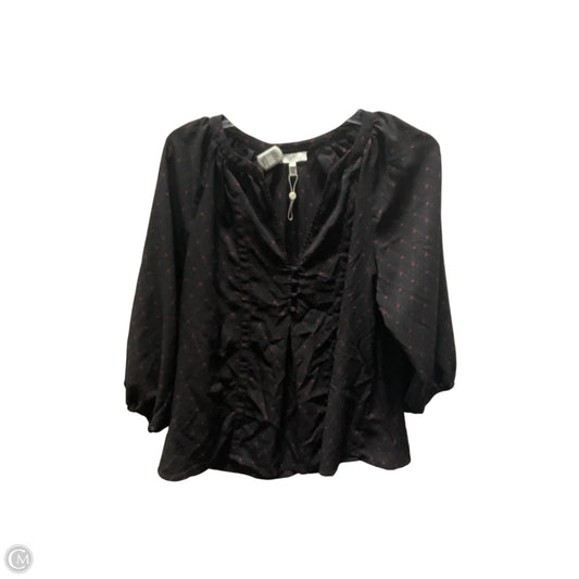 Top 3/4 Sleeve By Joie In Black, Size: S