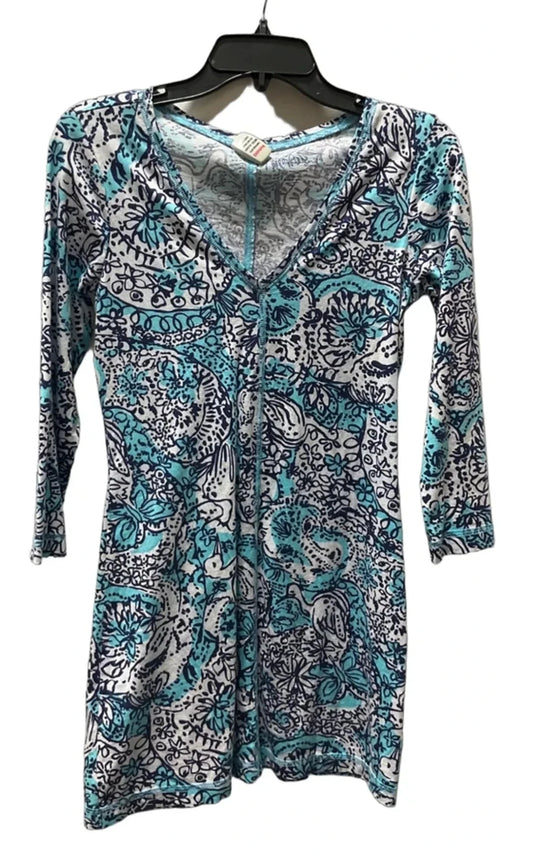Dress Designer By Lilly Pulitzer In Blue, Size: S