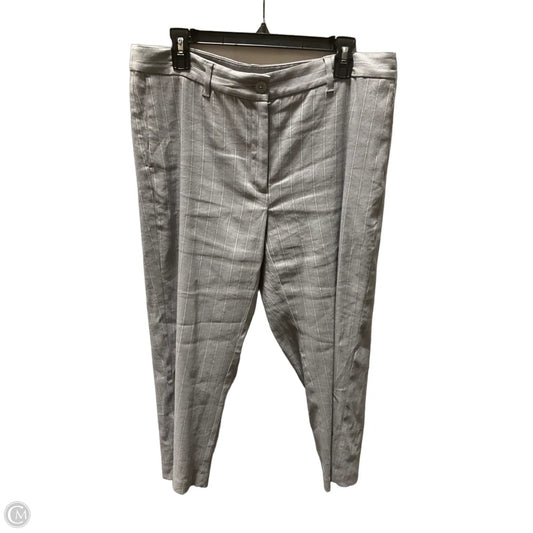 Pants Linen By J. Jill In Striped Pattern, Size: 14