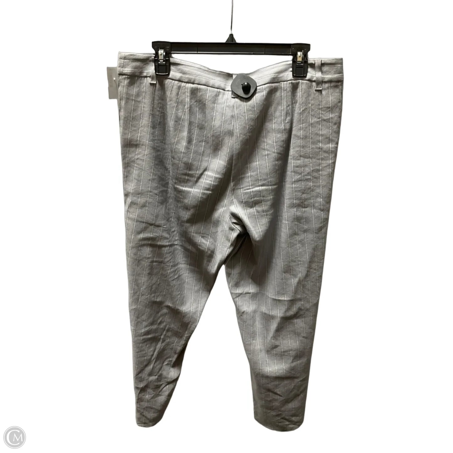 Pants Linen By J. Jill In Striped Pattern, Size: 14