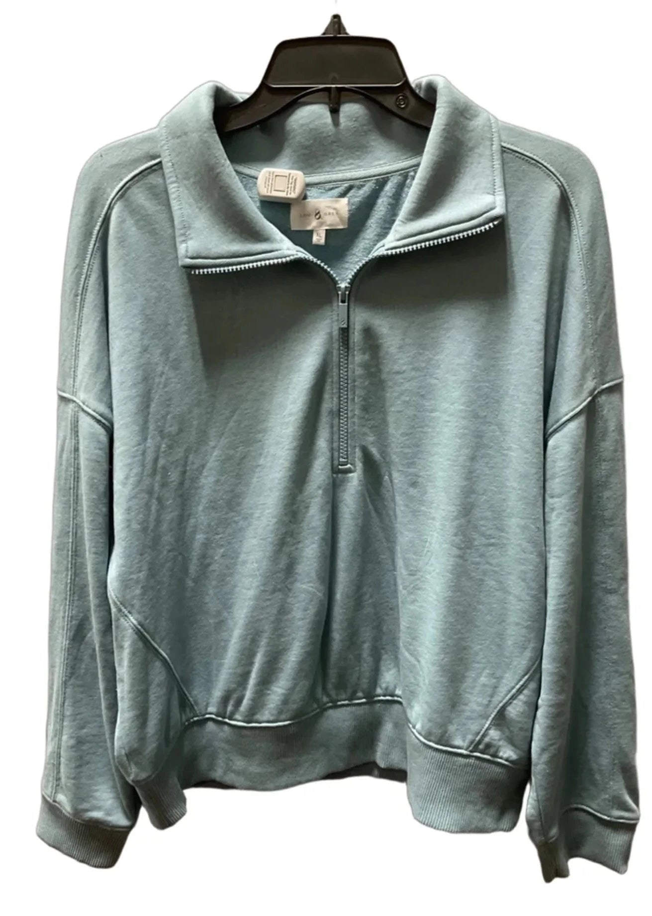 Sweatshirt Collar By Lou And Grey In Blue, Size: Xl