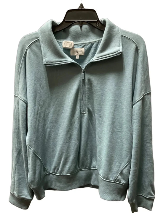 Sweatshirt Collar By Lou And Grey In Blue, Size: Xl
