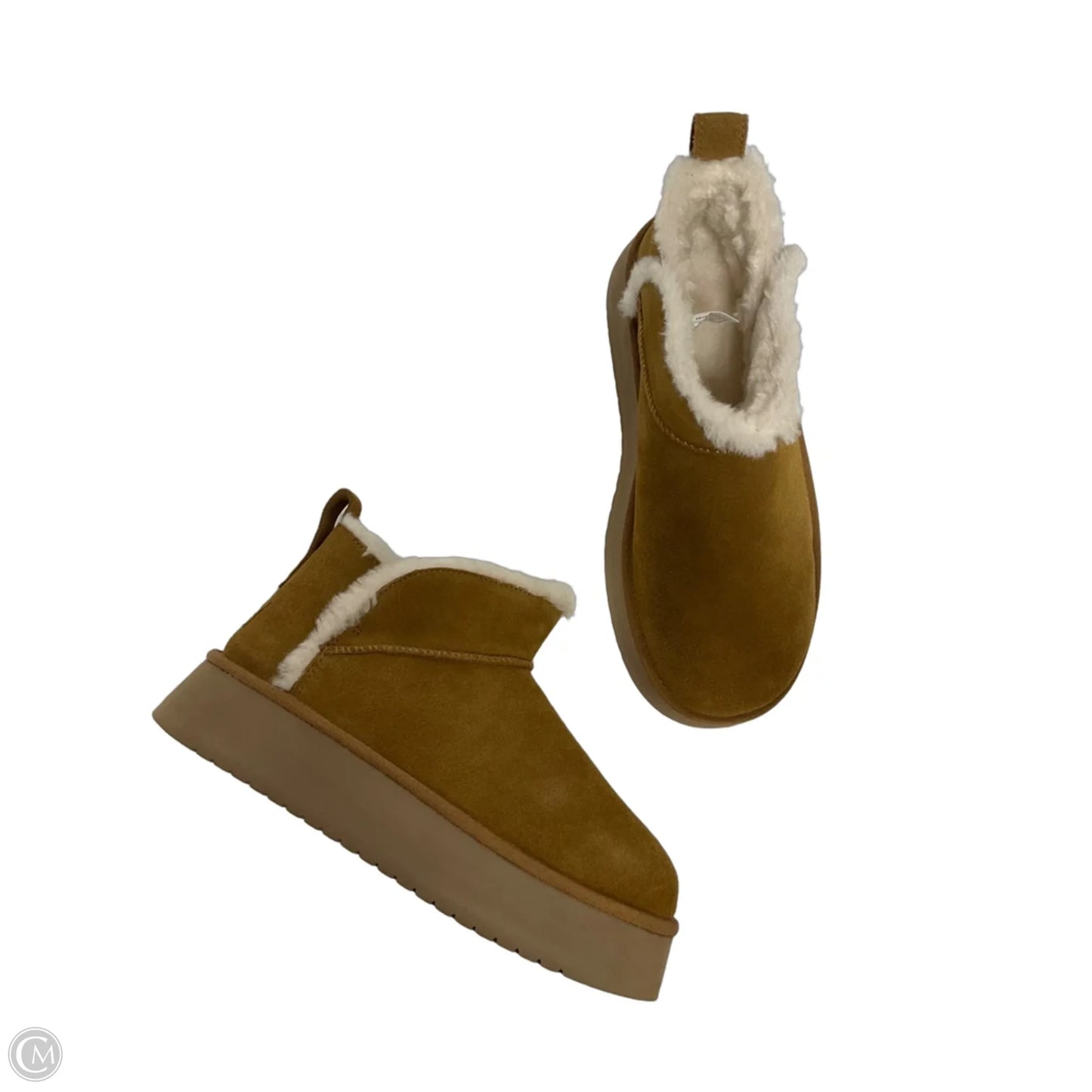 Boots Ankle Flats By Koolaburra By Ugg In Brown, Size: 9